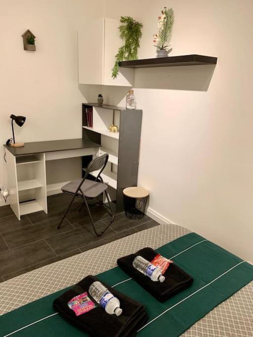 Grand Appartement 2 Chambres 5 Pers Max, Vue Panoramique Avec Parking Mulhouse Kültér fotó