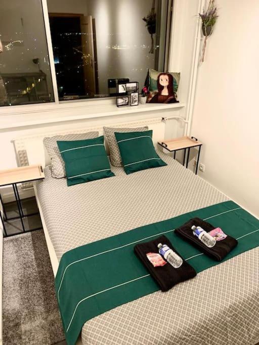 Grand Appartement 2 Chambres 5 Pers Max, Vue Panoramique Avec Parking Mulhouse Kültér fotó